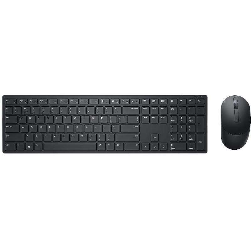 Клавіатура в комплекті з мишею Dell Pro Wireless KM5221W Ukr, Black (580-AJRT)